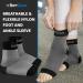 RiptGear Plantar Fasciitis Socks - Ankle Brace with Arch Support - Foot Pain Relief - Large (1 Pair) - Buy Online on GoSupps.com