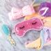 Rainbow Bright Bath Set for Teens and Girls - Shower and Spa Kit with Hair Towel Wrap, Brush, Eye Mask, Headband, and Loofah - Buy Online on GoSupps.com