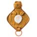 Mary Meyer Knitted Nursery Lovey with Silicone Teether  10-Inches  Lion