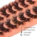 Mavphnee 20MM 6D Curly Fluffy Mink Eyelashes - Dramatic Fox Eye Lash Strip with Volume and Thickness - Buy Online on GoSupps.com