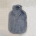 Fashy 2.0L Hot Water Bottle with Soft Imitation Fur Cover - Grey | Premium Quality & International Shipping - Buy Online on GoSupps.com