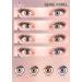 Natural Gray Contact Lenses - Mirel Gray Silicone Comfort -2.50 Dioptries Dia 14.00 - 1 Pair + Container | Glamlens - Buy Online on GoSupps.com