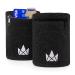 The Friendly Swede Welding Band 2 Set - Wristband wrist bag welding bracelet with practical zip pocket black 14-17 cm