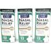 Nasal Relief Spray Pump Mist 3 Pack - Severe Congestion Relief (Oxymetazoline HCI) - 12 Hours Formula - Buy Online on GoSupps.com