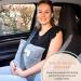 MOYOAMA Hysterectomy Pillow with Cooling Packs - C Section & Hysterectomy Recovery - Grey Plush Seatbelt Pillow for Comfort & Relief - Buy Online on GoSupps.com
