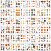 Halloween Temporary Tattoo 400 Patterns Temporary tattoos kids DADOP Children's Halloween decor Waterproof Halloween stickers(60 sheets) - Buy Online on GoSupps.com