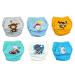 Ozyol Trainer trousers for droplet training 6 Pack - reusable learning diapers baby underwear to get clean toilet training 90 bear boys
