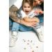 Kids Temporary Tattoos - Made in Europe Hypoallergenic   Pre-Cut  50 Pcs Original Kid Tattoos  Designs with Sea World  Butterflies  Animals  Flowers  Motivational Words - Gift Tattoos for Boys and Girls - Buy Online on GoSupps.com