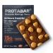 All Natural Energy Protein Bar PROTABAR (12 Pack) - 15g Egg White Protein Per Bar | Dates Egg Whites Hazelnuts Cocoa | Gluten Free | Healthy Snack