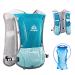 TRIWONDER Hydration Pack Water Backpack 5.5L Outdoors Trail Marathon Running Race Cycling Hiking Hydration Vest 02 Light Blue 5L - with 1.5L Water Bladder