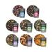 Tiesta Tea Top 8 Favorites Sampler: Up to 80 Cups, High to No Caffeine, Hot & Iced Loose Leaf Variety Pack - Green, Herbal, Black & Chai Tea - 8 Sample Pouches - Buy Online on GoSupps.com