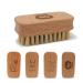 Waldkraft children's nail brush Blackforest |High quality nail brush for children's hands made of beech wood |Four different animal motifs (4 -Set | Fuchs rabbit hedgehog deer natural bristles)