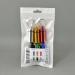 Ganzoo Capsule tanche porte-cl s pour petits objets et pilules capuchon d vissable avec joint en caoutchouc aluminium anodis multicolore hauteur 45 mm lot de 6 - Buy Online on GoSupps.com