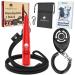 Weidebach dog whistle with a loud and constant sound for training with dog standardized frequency pleasant band and mouthpiece including e-book + treat bag for successful recall training red 1 piece of red