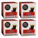 NESCAFE DOLCE GUSTO Nescaf Dolce Gusto Caff Lungo Decaffeinato Coffee Capsules (4 Boxes of 16 Capsules)