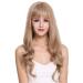 WIG ME UP - H950D-27/613A wig ladies wig long bangs straight wavy tips blonde mix