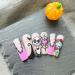 French Tip Halloween Press-On Nails | Pink Matte False Nails with Spider Web Skull & Bat Designs Full Cover Stick-On Nails for Women & Girls - Buy Online on GoSupps.com