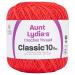 Aunt Lydia Classic Crochet Thread  Bright Coral