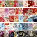 Japanese Jelly Cotton Patchwork Roll - 40 Pcs 2.55 Inch Quilting Strips for Sewing DIY Crafts - Buy Online on GoSupps.com