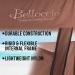Belloccio Brown Professional Airbrush Spray Tanning Tent with Carrying Bag - Buy Online on GoSupps.com