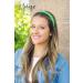 Motique Accessories 1 Inch Vegan Leather Headband for Women and Girls (Kelly Green) - Buy Online on GoSupps.com