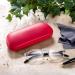 FEFI Hardcase Glasses Case - Soft Touch Satin Red | International Shipping Available - Buy Online on GoSupps.com