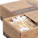 Organic Bamboo Cotton Swabs - 1000 Count | Highly Absorbent & Hygienic | Biodegradable & Recyclable | 5 Pack - Ideal for Beauty, Jewelry, Pet Care - Buy Online on GoSupps.com