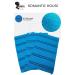 Exfoliating Towel | Body Wash Cloth | Spa Scrub Gloves | Removes Dead Skin | X-Large Size | Blue 60 | 100% Rayon | 1 Pcs - Buy Online on GoSupps.com