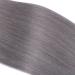 Tape In Hair Extensions - Dark Grey 40cm | 50 Remy Real Hair Tresses with Adhesive Tape | Novon Hair Extensions - Buy Online on GoSupps.com