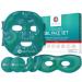 Medi Grade Cooling Face Mask and Cold Eye Mask - Safe Gel Technology Complete Eye, Under Eye and Face Ice Pack Set - Soothing Cold Face and Eye Masks for Dark Circles and Puffiness - Cool Bag Incl.