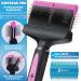 Bluepet Professional Long Hair Dog Brush | Gentle Plucking Brush for Dogs & Cats - Removes Mats & Knots - Large Pink - Buy Online on GoSupps.com