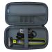 TUDIA Eva Hard Case Compatible with Norelco OneBlade Hybrid Electric Shaver QP2520 QP2570 Case Only
