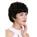 WIG ME UP NG-HH-13-0 Human Hair Wig for Women & Men - Short Wavy Fashionable Natural Undyed Dark Brown - Buy Online on GoSupps.com