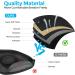 Ultralight 3D Sleep Mask (Grey)+ Upgraded Eye Mask for Sleeping (Black) Blackout Night Blindfold Zero Pressure Eye Cover - Buy Online on GoSupps.com
