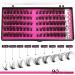 TOOCHUNAG B-Natural Fluffy DD Curl Cluster Lash Extensions for DIY Russian Wispy Eyelash Clusters - Buy Online on GoSupps.com