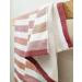 IPPINKA Senshu Japanese Towel - Ultra Soft & Quick-Drying Two-Tone Stripes - Red (Wash/Face Towel) - Buy Online on GoSupps.com