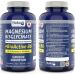 Naka Platinum Magnesium Bisglycinate (400mg PURE Elemental Magnesium) + BioActive B6 (15mg Pyridoxal 5' Phsphate) Unflavour Made in Canada (230 vcaps) 230 Count (Pack of 1) - Buy Online on GoSupps.com