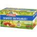  ANDROS ANDROS - Fruit Compote - Recyclable Pouch - Reduced Fat - Apple + Apple/Banana + Apple/Strawberry + Apple/Vanilla Flavors - Ideal for Children's and Babies' Snacks - Pack of 20 - Buy Online on GoSupps.com