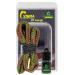 CLENZOIL Field & Range 28 Gauge Cobra Bore Cleaner | Gun Barrel Cleaning Tool Kit for 28 Ga. Shotgun | Brass Brush Embedded in Woven Barrel Rope | Includes CLP Gun Bore Cleaner Solution