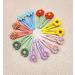 40 Pcs Hair Clips for Girls  Hair Accessories For Girls Teens Metal Snap  Cute Small Hair Clips Multi Coloured Baby Hair Clips with Different Designs  Flower Hair clips for Baby Girls 2 Inches Long