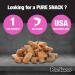 PureSnacks Freeze Dried Salmon Dog Treats 3.5oz | 100g Made in USA Pink (2PS100SM) - Buy Online on GoSupps.com