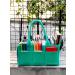 Mollieollie Premium Baby Diaper Caddy Organizer | Portable Nursery & Craft Storage Bin | Car Seat Tote with Zipper Pocket | Teal/Rose - Buy Online on GoSupps.com