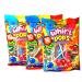 Millions Mini Whirl Pops Assorted Flavors 3 Bag Bundle 100g Each with 10 Lollipops Per Bag