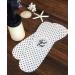 100 Pairs Premium Disposable Spray Tanning Feet Pads - Polka Dot Print | 200 Feet Coverage - Buy Online on GoSupps.com