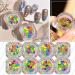 NEON 3D Nail Gem Set - 2500+ Pcs Luminous Charms for DIY Nails Art, Rhinestones for Nails with Bonus Tweezers - Iridescent Decorative Stones - Buy Online on GoSupps.com