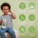 Serenity Kids 6+ Months Grain Free Puffs Toddler & Baby Snack | No Added Sugar Gluten & Rice Free Allergen Free | Made with Organic Cassava Veggies and Herbs | Broccoli & Spinach | 6 Count Broccoli & Spinach 1.5 Ounce (Pack of 6) - Buy Online on GoSupps.com