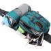 YUOTO Waist Pack with Water Bottle Holder - Green | Hydration Belt for Running, Walking, Hiking - Buy Online on GoSupps.com