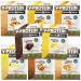Vegan protein powder rehearsal package 8x30g mix pack-All flavors in a mix box-incredibly tasty-vegetable protein with 73-81% protein |V-protein 8K sample trial pack (8 flavors) 30 g (8 Pack)