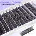 Pawotence 280pcs 40D Curl Cluster Lashes 9-16mm Mix | Self-Application at Home - Buy Online on GoSupps.com