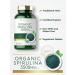 Carlyle Organic Spirulina Tablets 3500mg | 500 Count | Non-GMO & Gluten Free Supplement - Buy Online on GoSupps.com